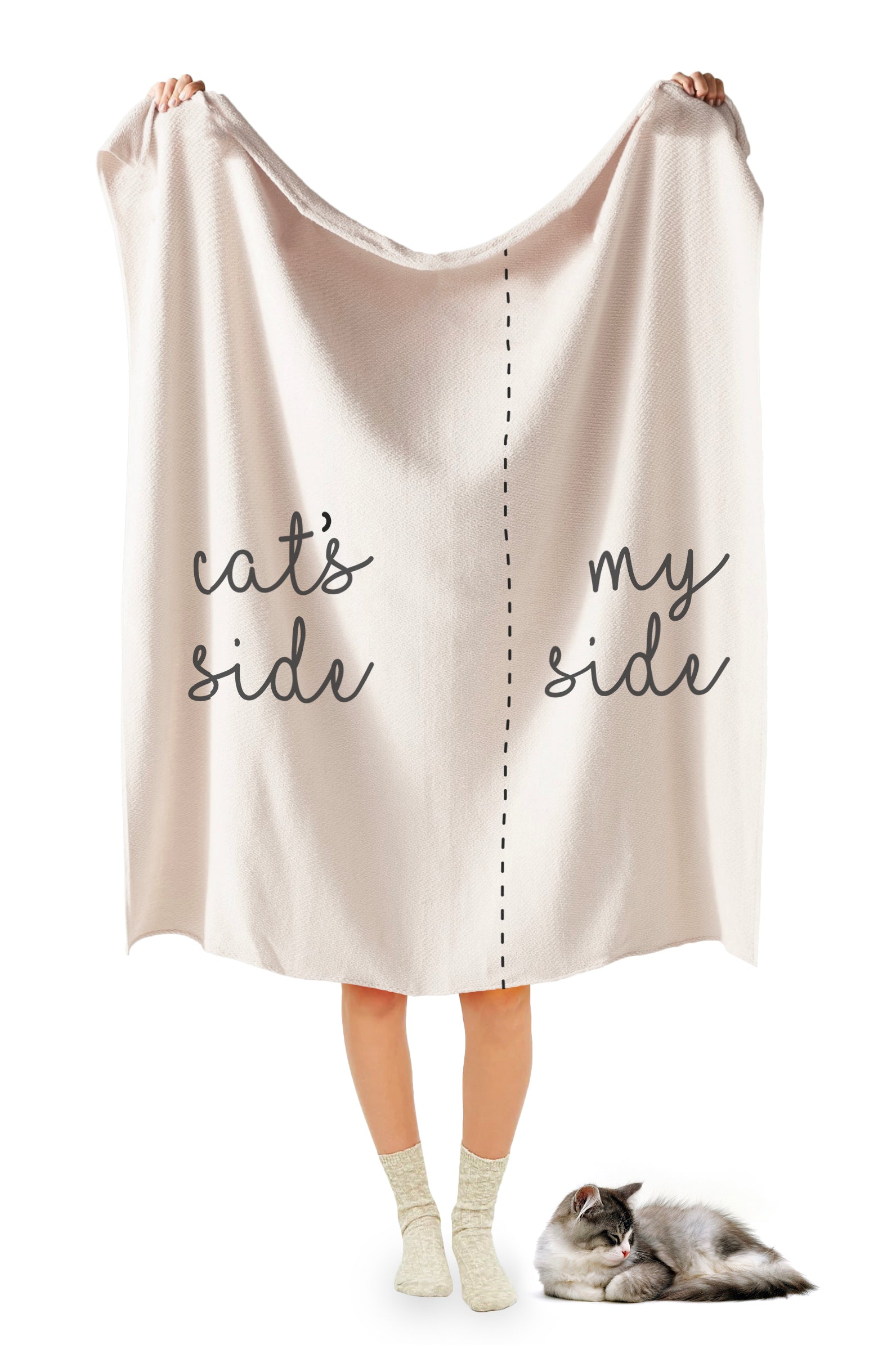 Custom Print Your Cat Blanket – Meowingtons