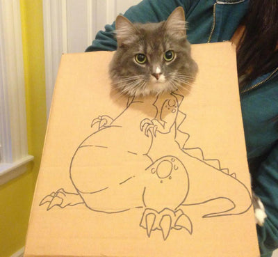 Turning Your Cat Into a Dinosaur Is Your Next Quarantine Project