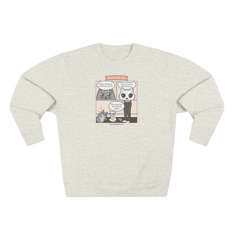 Catnip Trip Comic Crewneck Sweatshirt