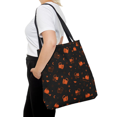 Halloween Cats Candy Tote Bag