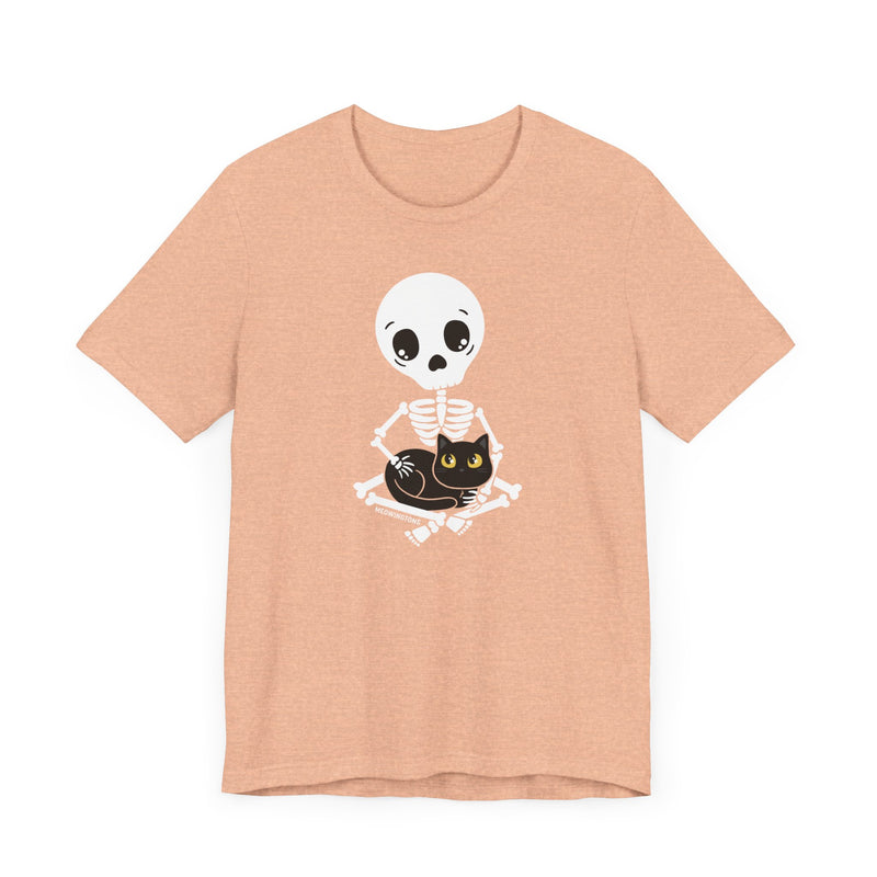 Friends Forever Skeleton Cat T-Shirt