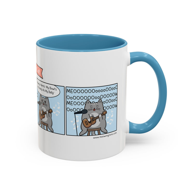 Song of My People Cat Comic Mug