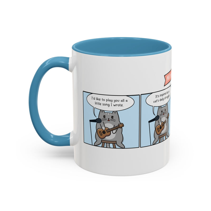 Song of My People Cat Comic Mug