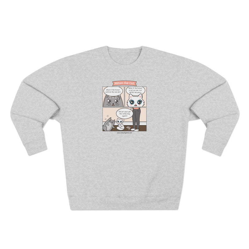 Catnip Trip Comic Crewneck Sweatshirt