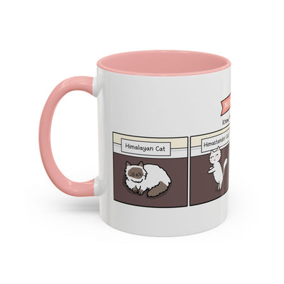 Know Your Cat Breeds Cat Comic Coffee Mug