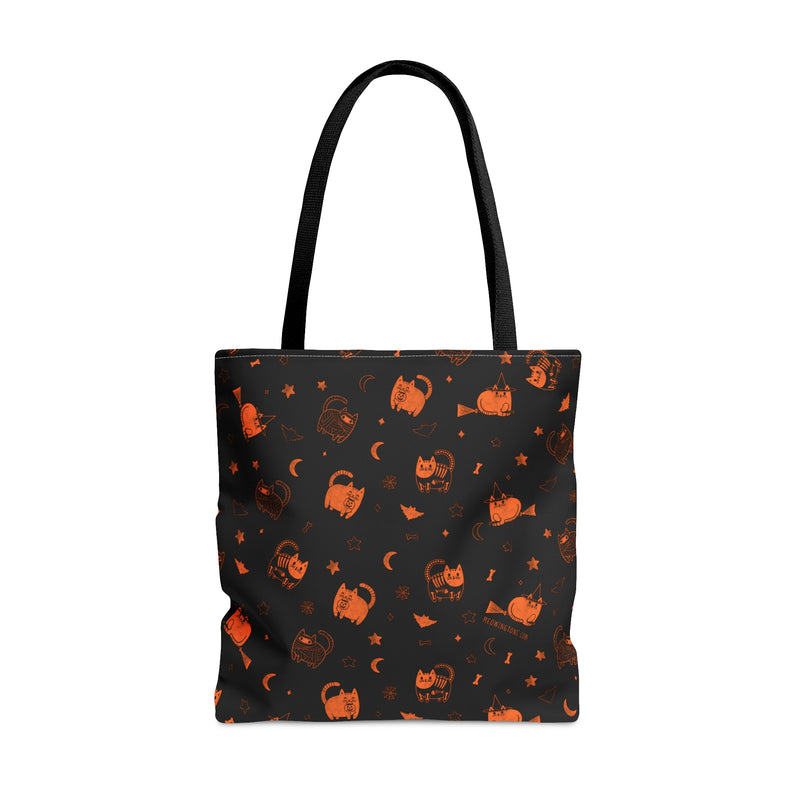 Halloween Cats Candy Tote Bag