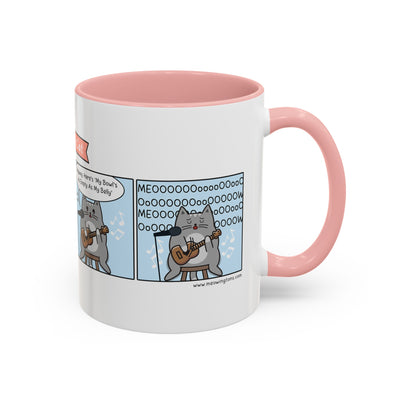 Song of My People Cat Comic Mug