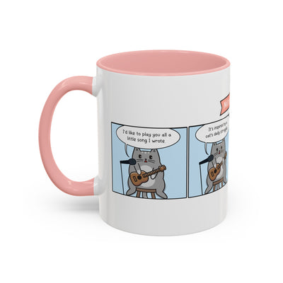 Song of My People Cat Comic Mug