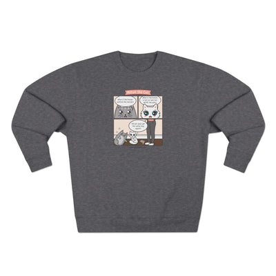 Catnip Trip Comic Crewneck Sweatshirt