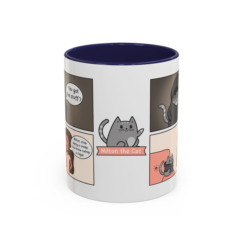 Catnip Deal Comic Coffee Mug