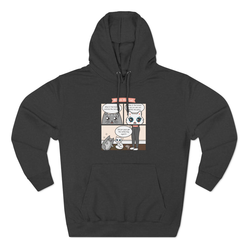 Catnip Trip Cat Comic Hoodie