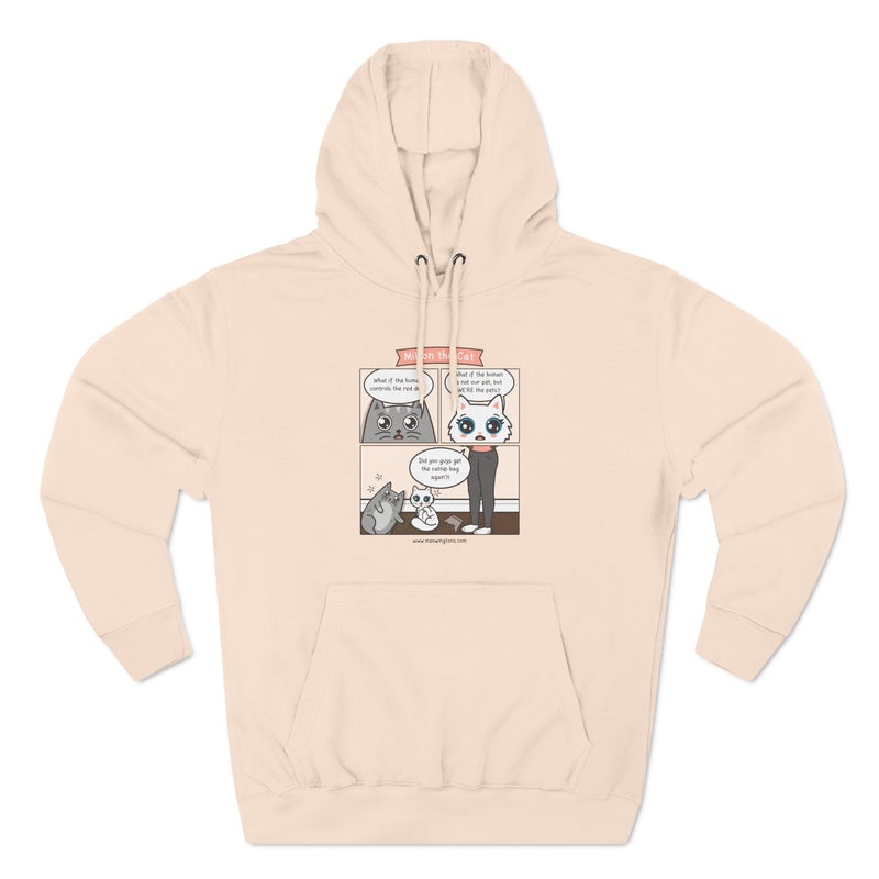 Catnip Trip Cat Comic Hoodie