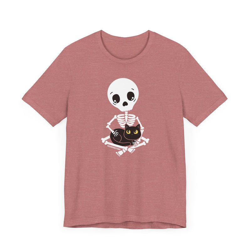 Friends Forever Skeleton Cat T-Shirt