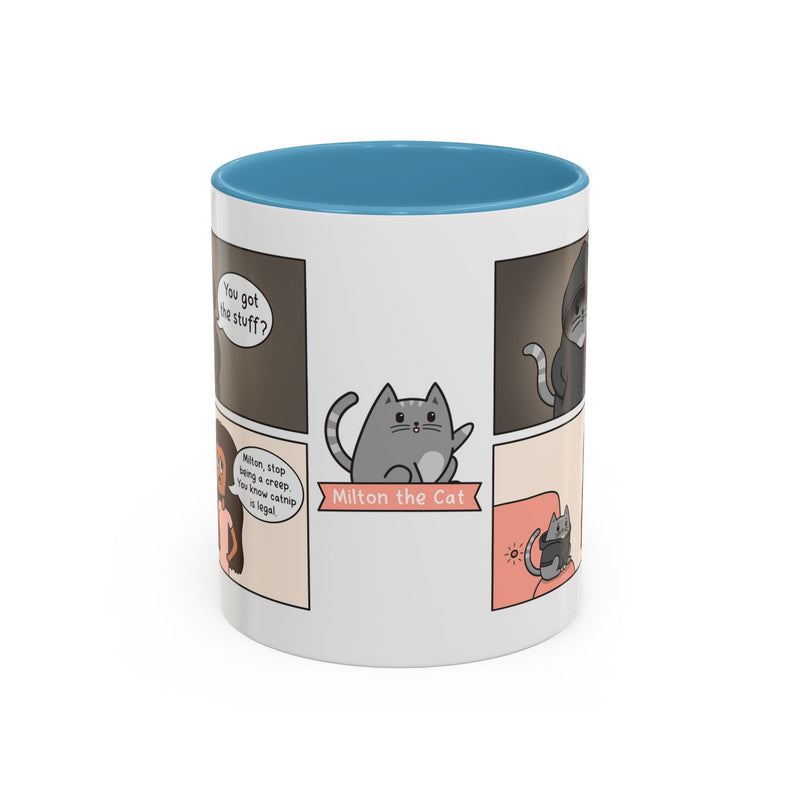 Catnip Deal Comic Coffee Mug