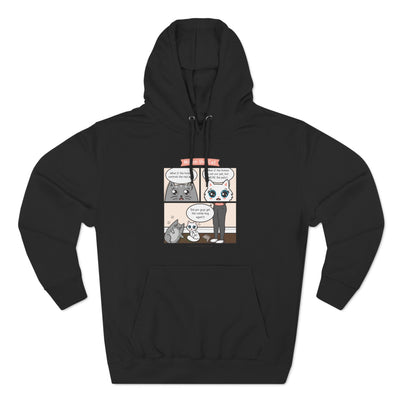 Catnip Trip Cat Comic Hoodie