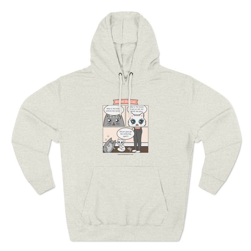 Catnip Trip Cat Comic Hoodie