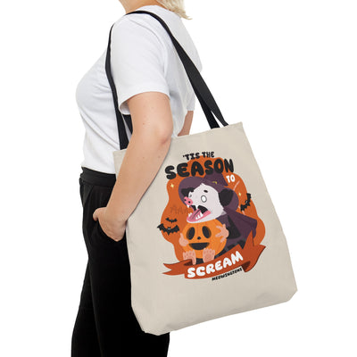 Halloween Possum Tote Bag