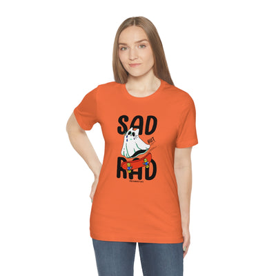 Sad But Rad Ghost Cat T-Shirt