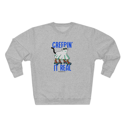 Creepin' It Real Crewneck Cat Sweatshirt