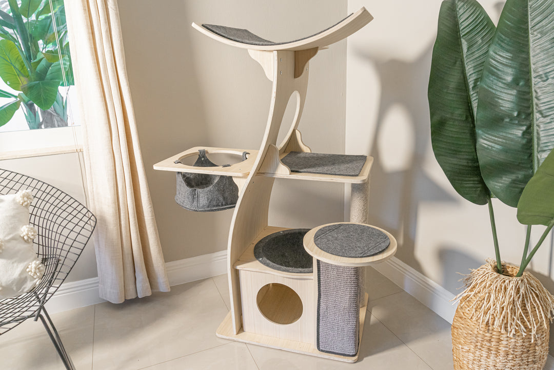 Cat Condo The Jungle Gym Cat Tree Meowingtons