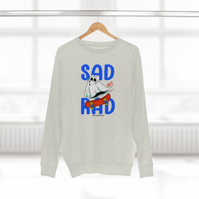 Sad but Rad Crewneck Cat Sweatshirt