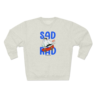 Sad but Rad Crewneck Cat Sweatshirt