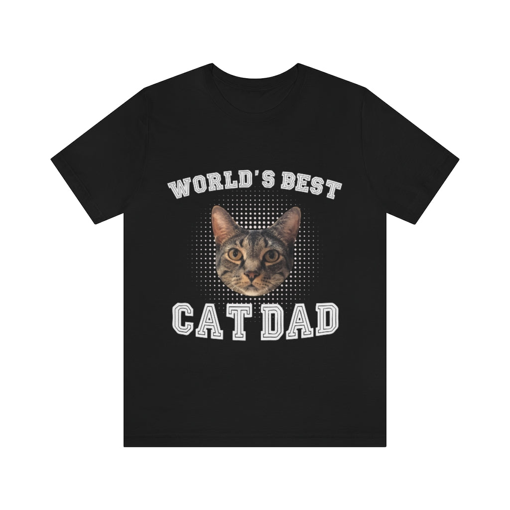 Customizable World's Best Cat Dad T-Shirt – Meowingtons