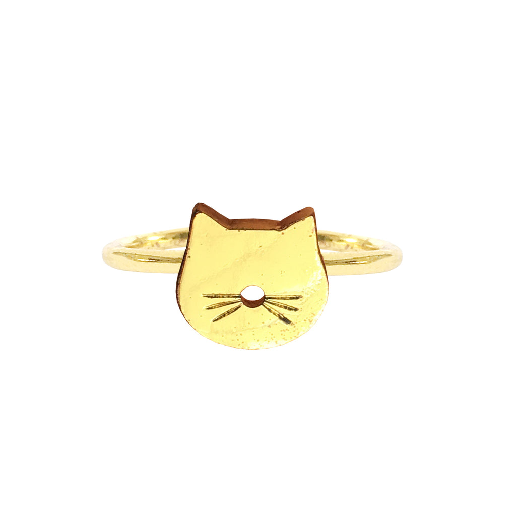 Cat face outlet ring