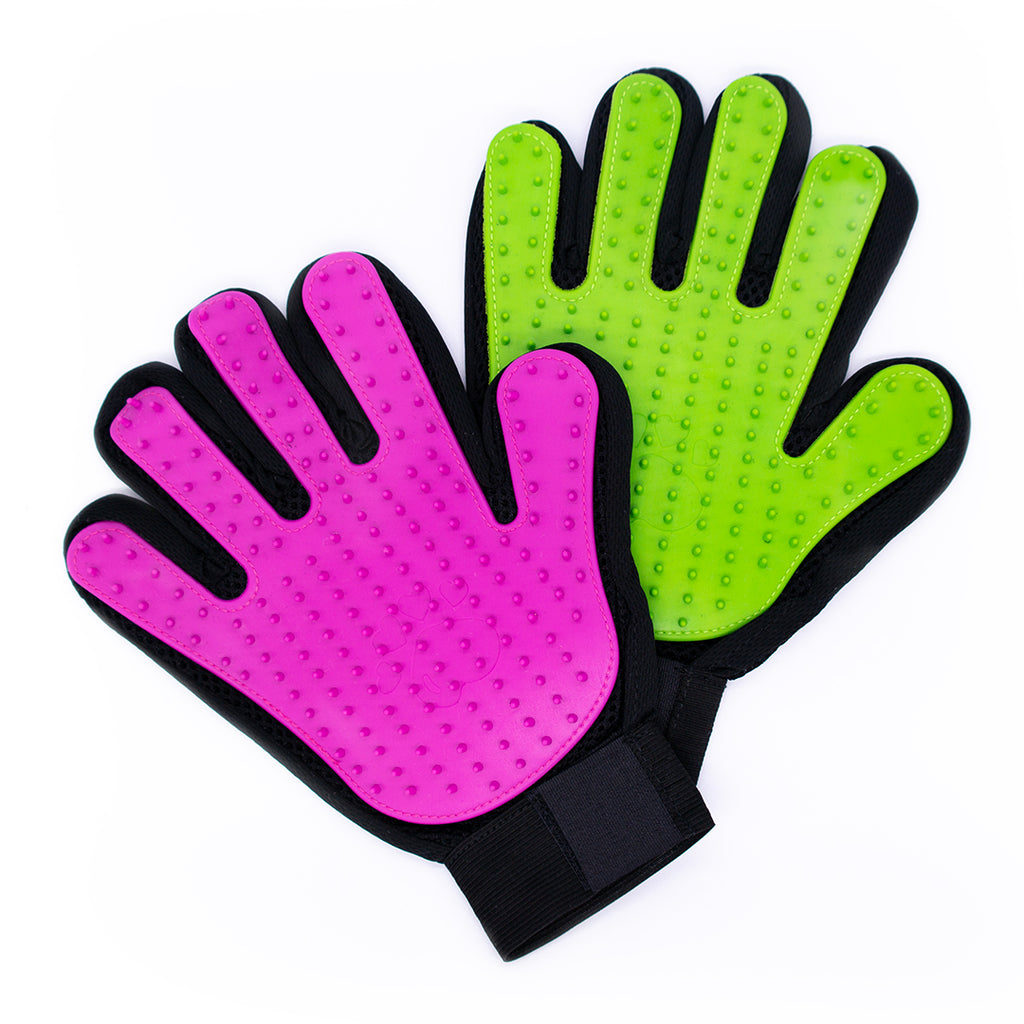 Cat shop grooming glove