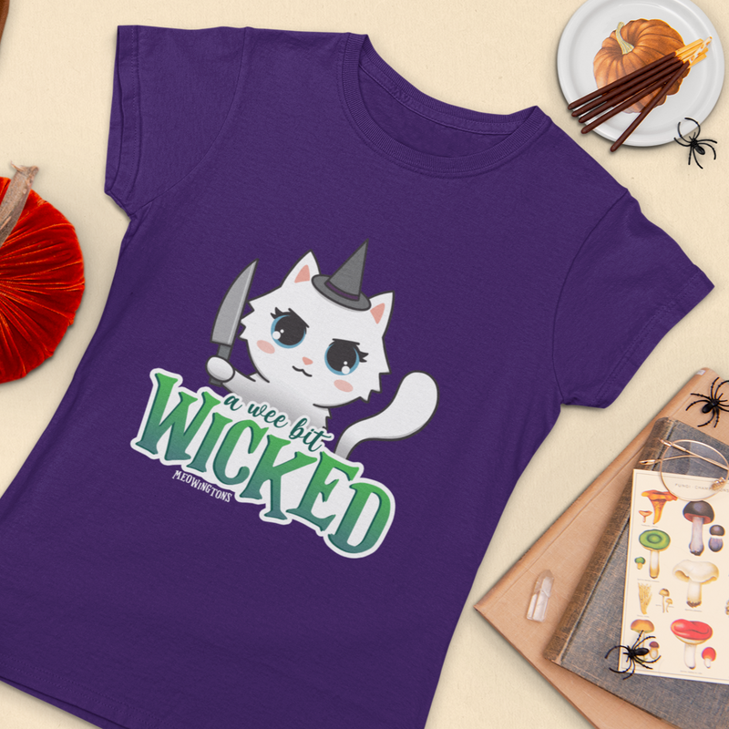 A Bit Wicked Millie The Cat T-Shirt